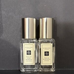 Jo Malone English Pear & Freesia, Peony & Blush Suede Cologne MINI Set- NEW